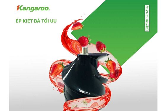Máy ép chậm Kangaroo KG200SJF ép tối ưu